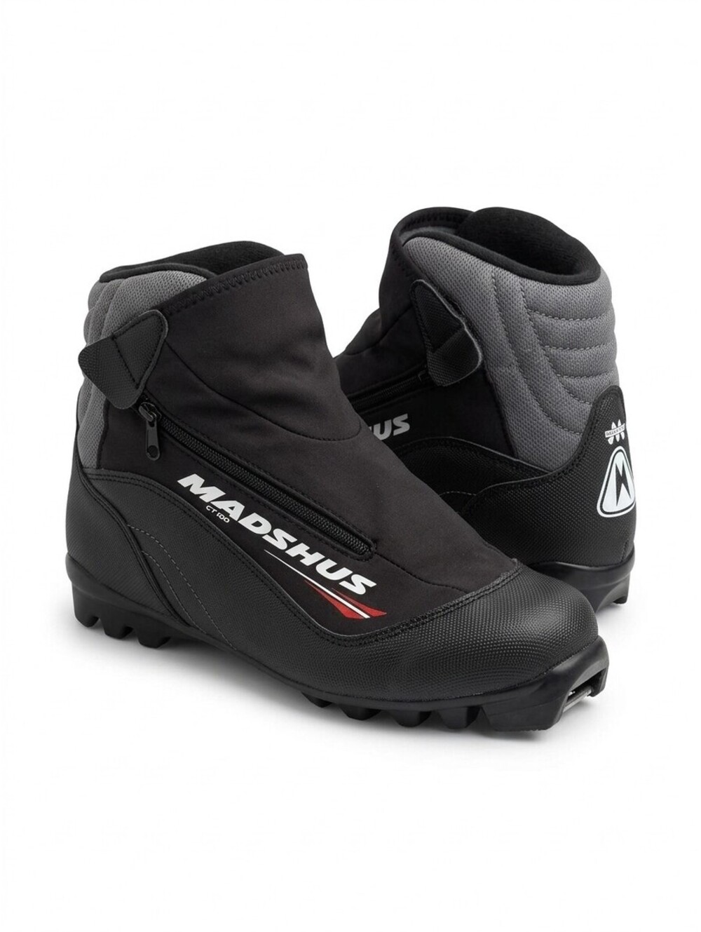 Madshus CT 100 Cross Country Ski Boots NNN Unisex 5.5 US 38 EU Black Membrain EU